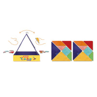 mierEdu Magnetic Tangram Battle Kit