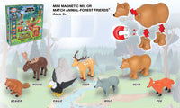 Popular Playthings Mini Magnetic Mix or Match Forest Animals (2025 NEW!)