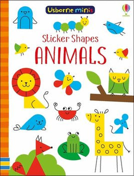 Usborne - Mini Livres Autocollant Formes Animaux