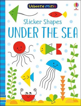 Usborne - Mini Livres Autocollant Formes Sous La Mer