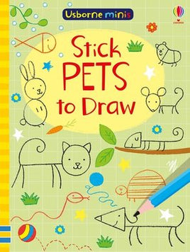 Usborne - Mini Books Stick Pets to Draw
