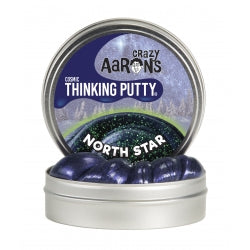 Crazy Aaron's - North Star (Cosmic Thinking Putty Boîte de 4") 
