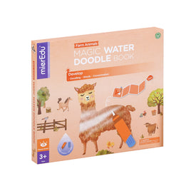 mierEdu Magic Water Doodle Book - Farm Animals (New!)