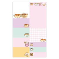 Pusheen Breakfast Club - A5 Notebook with Pen & Sticky Note (Ready Stock, NEW JAN 2024)