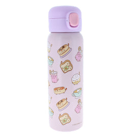 Pusheen Breakfast Club - Metal Water Bottle (Ready Stock, New Jan 2024!)