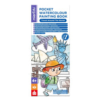 mierEdu - Pocket Watercolour Painting Book - Travel Around The World