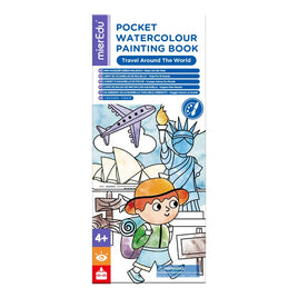 mierEdu - Pocket Watercolour Painting Book - Travel Around The World