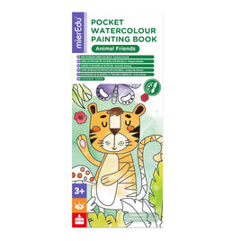 mierEdu - Pocket Watercolour Painting Book - Animal Friends