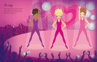 Usborne - Sticker Dolly Dressing Popstars