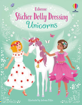 Usborne - Autocollant Dolly Dressing Licornes