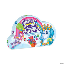 Peaceable Kingdom - Share and Sparkle Unicorns Cooperative Game
