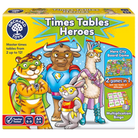 Orchard Toys- Times Tables Heroes Game
