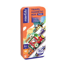 mierEdu Travel Magnetic Box - Trains (New!)