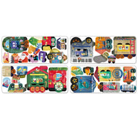mierEdu Travel Magnetic Box - Trains (New!)
