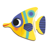 Janod - Tropical Fish MagnetiBook/ Magnetic Book