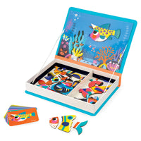Janod - Tropical Fish MagnetiBook/ Magnetic Book