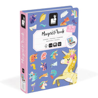 Janod - Unicorn Magnetibook/ Magnetic Book