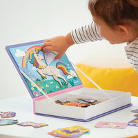 Janod - Unicorn Magnetibook/ Magnetic Book