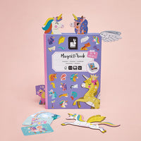 Janod - Unicorn Magnetibook/ Magnetic Book