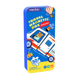 mierEdu Travel Magnetic Box - Vehicles (New!)