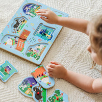 Melissa & Doug – See & Hear Sound Puzzle 6 Scenes & Songs