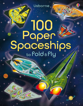 Usborne 100 vaisseaux spatiaux en papier à plier et à voler