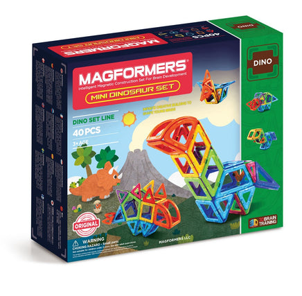 Magformers Mini Dinosaur Set 40 Pieces - Dreampiece Educational Store