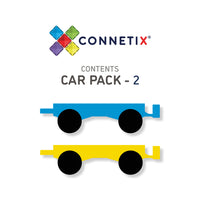 Connetix 2 Piece Car Pack (Ready Stock)
