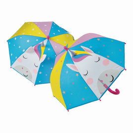 Parapluie 3D à changement de couleur Floss &amp; Rock – Licorne (NOUVEAU !)