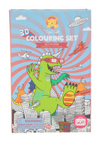 Tiger Tribe - 3D Colouring Set: Sci-Fi Fun - Dreampiece Educational Store