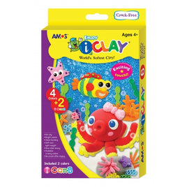 Amos I-clay 4 Colours + i-Can 2 packs - Dreampiece Educational Store