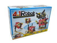 Johnco - Kit robot motorisé éducatif 4 en 1