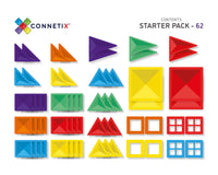 Connetix 62 Piece Starter Pack (Ready Stock)