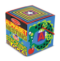 Melissa & Doug- Alphabet Nesting & Stacking Blocks - Dreampiece Educational Store