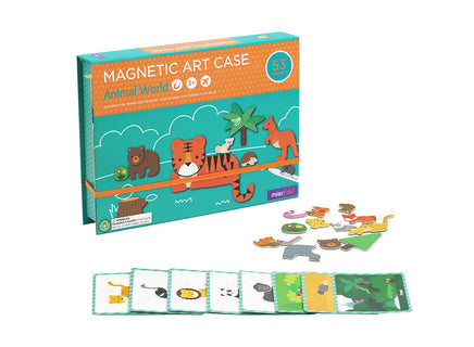 mierEdu Magnetic Art Case - Animal World - Dreampiece Educational Store