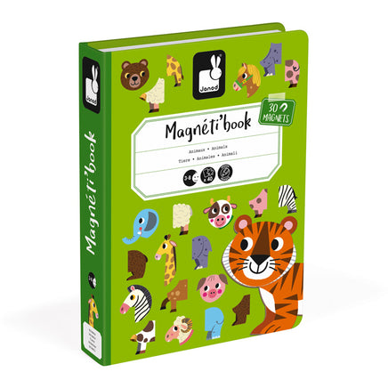 Janod - Animals Magnetibook - Dreampiece Educational Store