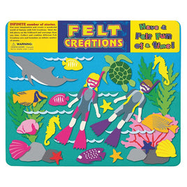 Aquatic Felt Creations 42 Pieces - Dreampiece Educational Store