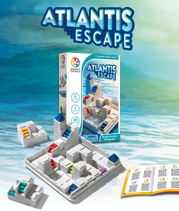 Smart Games: Atlantis Escape (2019 NEW!) - Dreampiece Educational Store