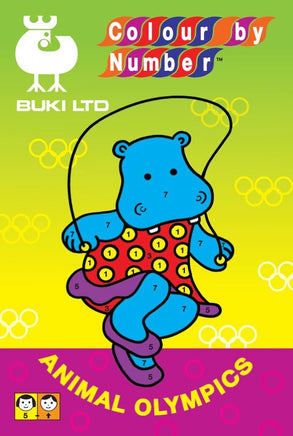 BUKI Colour by Numbers (Animals Olympics) - Dreampiece Educational Store