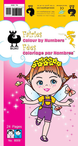 BUKI Fairies - Colour By Numbers
