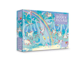Usborne Book and Jigsaw - Unicorns
