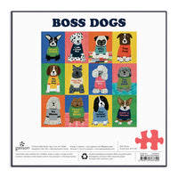 Galison 500 电脑拼图 – Boss Dogs