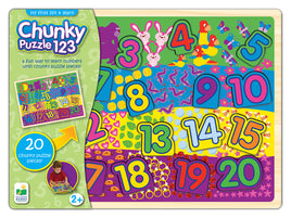 Journal d'apprentissage - Mon premier Lift &amp; Learn Chunky 123