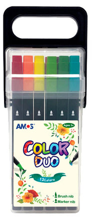 Amos Duo Colours 12 Pack Case - Dreampiece Educational Store