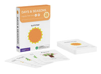 mierEdu Cognitive Flash Cards - Days & Seasons - Dreampiece Educational Store
