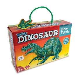 Peaceable Kingdom Floor Puzzle – Shiny Dinosaur