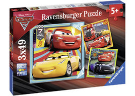 Ravensburger - Disney Cars 3 Collection 3x49 pieces - Dreampiece Educational Store