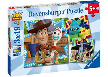 Ravensburger - Disney Toy Story 4 Puzzle 3x49 pieces - Dreampiece Educational Store