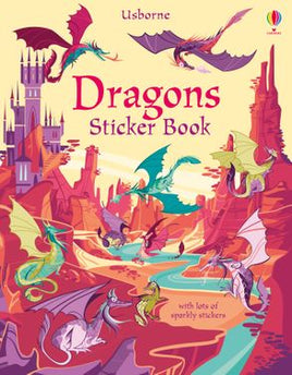 Livre d’autocollants Usborne Dragons