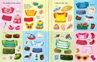 Dress the teddy bears travel sticker book - Dreampiece Educational Store